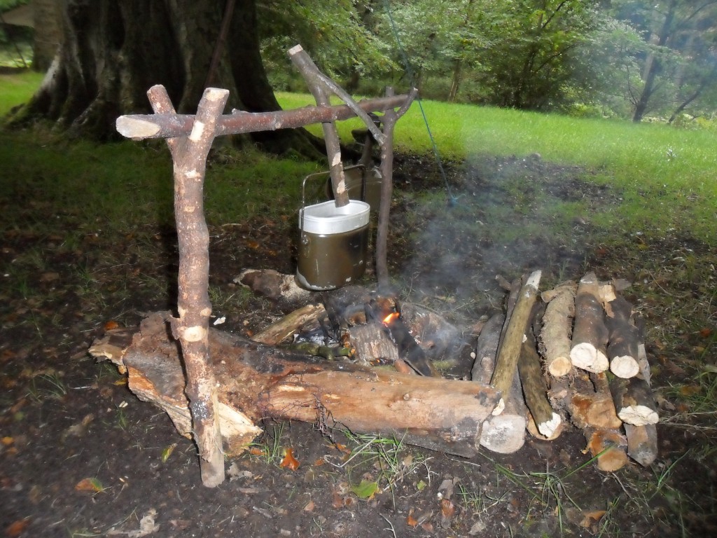 bushcraft fire